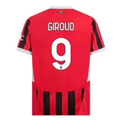 AC Milan Giroud 9 Fotbollströja Hemma 2024/25 AC Milan Giroud 9 Fotbollströja Hemma 2024/25
