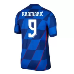 Kroatien Kramaric 9 Fotbollströja Borta EM 2024 Kroatien Kramaric 9 Fotbollströja Borta EM 2024