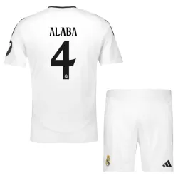Real Madrid Alaba 4 Fotbollströja Barn Hemma 2024/25 Real Madrid Alaba 4 Fotbollströja Barn Hemma 2024/25