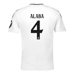Real Madrid Alaba 4 Fotbollströja Hemma 2024/25 Real Madrid Alaba 4 Fotbollströja Hemma 2024/25