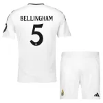 Real Madrid Bellingham 5 Fotbollströja Barn Hemma 2024/25
