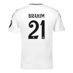 Real Madrid Brahim 21 Fotbollströja Hemma 2024/25 Real Madrid Brahim 21 Fotbollströja Hemma 2024/25