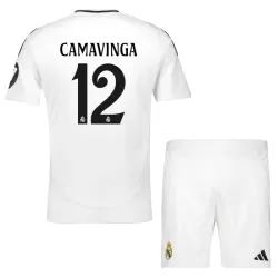 Real Madrid Camavinga 12 Fotbollströja Barn Hemma 2024/25 Real Madrid Camavinga 12 Fotbollströja Barn Hemma 2024/25