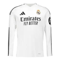 Real Madrid Fotbollströja Hemma 2024/25 Långärmad Real Madrid Fotbollströja Hemma 2024/25 Långärmad
