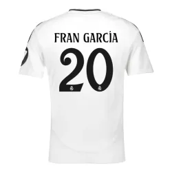 Real Madrid Fran Garcia 20 Fotbollströja Hemma 2024/25 Real Madrid Fran Garcia 20 Fotbollströja Hemma 2024/25