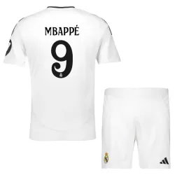Real Madrid Mbappé 9 Fotbollströja Barn Hemma 2024/25 Real Madrid Mbappé 9 Fotbollströja Barn Hemma 2024/25