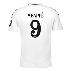 Real Madrid Mbappé 9 Fotbollströja Hemma 2024/25 Real Madrid Mbappé 9 Fotbollströja Hemma 2024/25