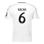 Real Madrid Nacho 6 Fotbollströja Hemma 2024/25