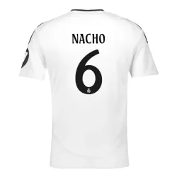 Real Madrid Nacho 6 Fotbollströja Hemma 2024/25 Real Madrid Nacho 6 Fotbollströja Hemma 2024/25