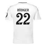 Real Madrid Rudiger 22 Fotbollströja Hemma 2024/25
