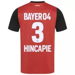 Bayer Leverkusen Piero Hincapie 3 Fotbollströja Hemma 2024/25 Bayer Leverkusen Piero Hincapie 3 Fotbollströja Hemma 2024/25