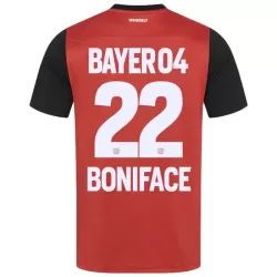 Bayer Leverkusen Victor Boniface 22 Fotbollströja Hemma 2024/25 Bayer Leverkusen Victor Boniface 22 Fotbollströja Hemma 2024/25