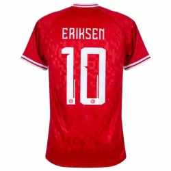 Danmark Eriksen 10 Fotbollströja Hemma EM 2024 Danmark Eriksen 10 Fotbollströja Hemma EM 2024