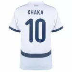 Schweiz Xhaka 10 Fotbollströja Borta EM 2024