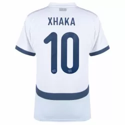 Schweiz Xhaka 10 Fotbollströja Borta EM 2024 Schweiz Xhaka 10 Fotbollströja Borta EM 2024
