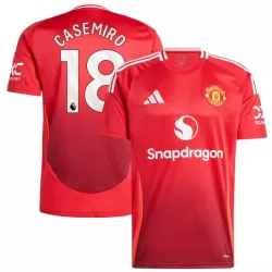 Manchester United Casemiro 18 Fotbollströja Hemma 2024/25 Manchester United Casemiro 18 Fotbollströja Hemma 2024/25