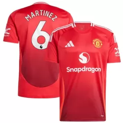 Manchester United Martinez 6 Fotbollströja Hemma 2024/25 Manchester United Martinez 6 Fotbollströja Hemma 2024/25