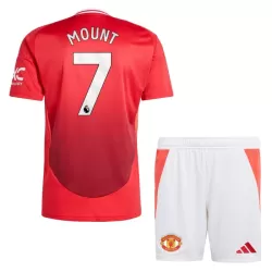 Manchester United Mount 7 Fotbollströja Barn Hemma 2024/25 Manchester United Mount 7 Fotbollströja Barn Hemma 2024/25