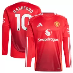 Manchester United Rashford 10 Fotbollströja Hemma 2024/25 Långärmad Manchester United Rashford 10 Fotbollströja Hemma 2024/25 Långärmad