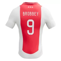 Ajax Amsterdam Brian Brobbey 9 Fotbollströja Hemma 2024/25 Ajax Amsterdam Brian Brobbey 9 Fotbollströja Hemma 2024/25