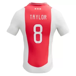 Ajax Amsterdam Kenneth Taylor 8 Fotbollströja Hemma 2024/25 Ajax Amsterdam Kenneth Taylor 8 Fotbollströja Hemma 2024/25
