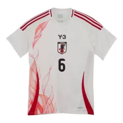 Japan Endo 6 Fotbollströja Borta 2024/25