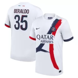 Paris Saint-Germain Lucas Beraldo 35 Fotbollströja Borta 2024/25 Paris Saint-Germain Lucas Beraldo 35 Fotbollströja Borta 2024/25