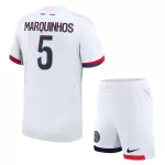 Paris Saint-Germain Marquinhos 5 Fotbollströja Barn Borta 2024/25