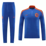Holland Träningströjasats Quarter-Zip 2024/25 Blå