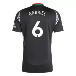 Arsenal Gabriel 6 Fotbollströja Borta 2024/25 Arsenal Gabriel 6 Fotbollströja Borta 2024/25