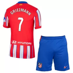 Atlético Madrid Griezmann 7 Fotbollströja Barn Hemma 2024/25 Atlético Madrid Griezmann 7 Fotbollströja Barn Hemma 2024/25