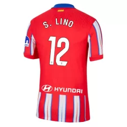 Atlético Madrid S. Lino 12 Fotbollströja Hemma 2024/25 Atlético Madrid S. Lino 12 Fotbollströja Hemma 2024/25