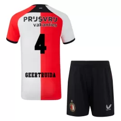Feyenoord Rotterdam Geertruida 4 Fotbollströja Barn Hemma 2024/25 Feyenoord Rotterdam Geertruida 4 Fotbollströja Barn Hemma 2024/25