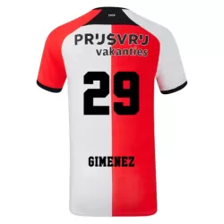 Feyenoord Rotterdam Gimenez 29 Fotbollströja Hemma 2024/25 Feyenoord Rotterdam Gimenez 29 Fotbollströja Hemma 2024/25
