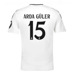 Real Madrid Arda Guler 15 Fotbollströja Hemma 2024/25 Real Madrid Arda Guler 15 Fotbollströja Hemma 2024/25