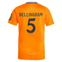 Real Madrid Bellingham 5 Fotbollströja Borta 2024/25 Real Madrid Bellingham 5 Fotbollströja Borta 2024/25