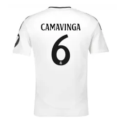 Real Madrid Camavinga 6 Fotbollströja Hemma 2024/25 Real Madrid Camavinga 6 Fotbollströja Hemma 2024/25
