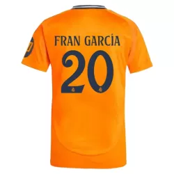 Real Madrid Fran Garcia 20 Fotbollströja Borta 2024/25 Real Madrid Fran Garcia 20 Fotbollströja Borta 2024/25