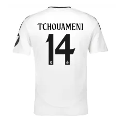 Real Madrid Tchouaméni 14 Fotbollströja Hemma 2024/25 Real Madrid Tchouaméni 14 Fotbollströja Hemma 2024/25