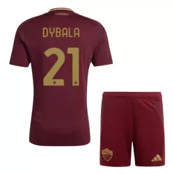 AS Roma Dybala 21 Fotbollströja Barn Hemma 2024/25 AS Roma Dybala 21 Fotbollströja Barn Hemma 2024/25