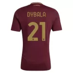 AS Roma Dybala 21 Fotbollströja Hemma 2024/25