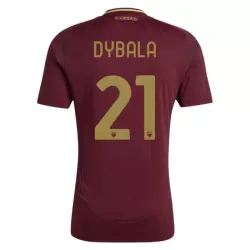 AS Roma Dybala 21 Fotbollströja Hemma 2024/25 AS Roma Dybala 21 Fotbollströja Hemma 2024/25