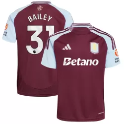 Aston Villa Bailey 31 Fotbollströja Hemma 2024/25 Aston Villa Bailey 31 Fotbollströja Hemma 2024/25
