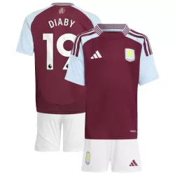 Aston Villa Diaby 19 Fotbollströja Barn Hemma 2024/25 Aston Villa Diaby 19 Fotbollströja Barn Hemma 2024/25