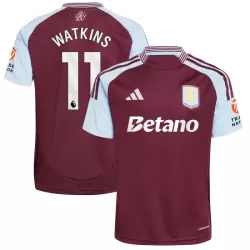 Aston Villa Watkins 11 Fotbollströja Hemma 2024/25 Aston Villa Watkins 11 Fotbollströja Hemma 2024/25