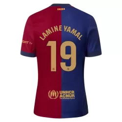 FC Barcelona Lamine Yamal 19 Fotbollströja Hemma 2024/25 FC Barcelona Lamine Yamal 19 Fotbollströja Hemma 2024/25