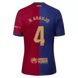 FC Barcelona R. Araujo 4 Fotbollströja Hemma 2024/25 FC Barcelona R. Araujo 4 Fotbollströja Hemma 2024/25