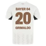 Bayer Leverkusen Alejandro Grimaldo 20 Fotbollströja Borta 2024/25