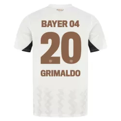 Bayer Leverkusen Alejandro Grimaldo 20 Fotbollströja Borta 2024/25 Bayer Leverkusen Alejandro Grimaldo 20 Fotbollströja Borta 2024/25
