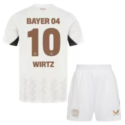 Bayer Leverkusen Florian Wirtz 10 Fotbollströja Barn Borta 2024/25 Bayer Leverkusen Florian Wirtz 10 Fotbollströja Barn Borta 2024/25
